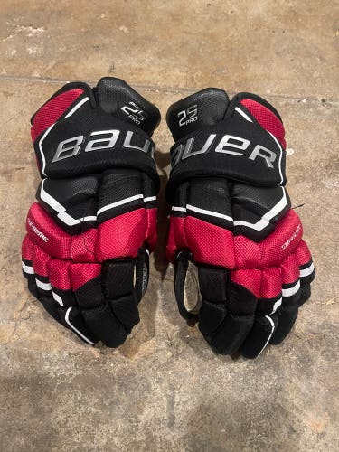 Bauer 2S Pro gloves 12”