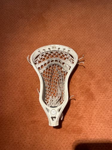 Warrior Evo Qx-O Lacrosse Head w/ Stringking 4s Mesh