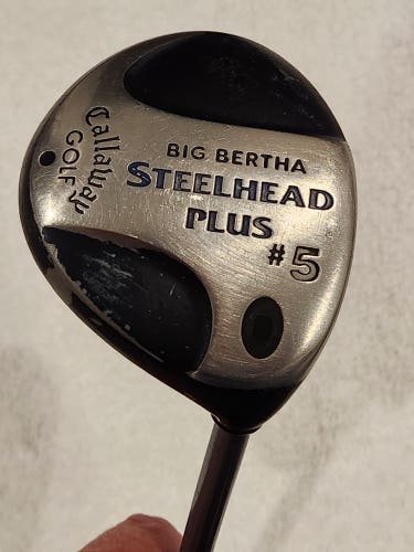 Men's Callaway Big Bertha Steelhead Plus Fairway 5 Wood RH; Graphite Shaft