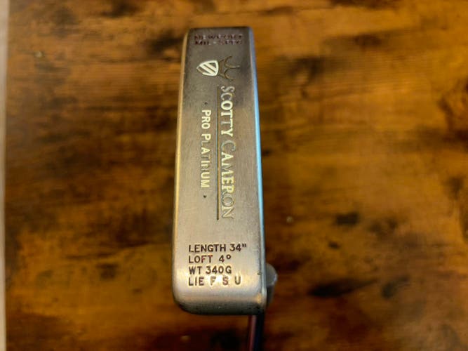Used Men's Blade Right Handed 33.5" Pro Platinum Newport Mil-Spec Putter
