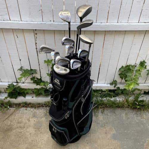 Ben Hogan Mens Right Handed Golf Club Complete Set With Bag