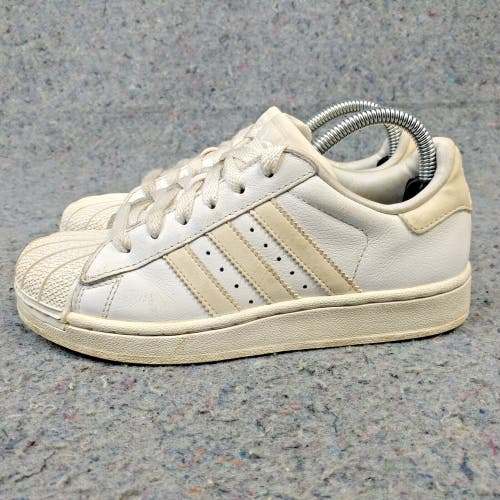 Adidas Superstar Boys 2Y Shoes Kids Sneakers Off White Low Top G15721 Preschool