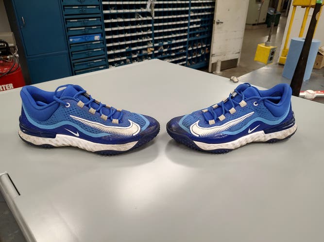Size 11 Blue Nike Turf Trainers