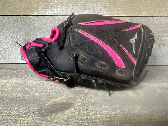 Mizuno Finch Series Youth Softball Glove 10" GPP 1005F1 RHT Black Pink Surefit