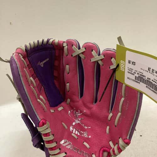 Used Mizuno Gpp 1005f1d 10" Fastpitch Gloves