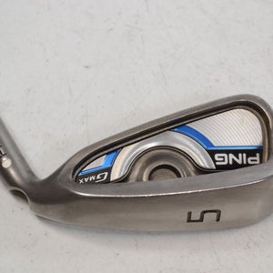 Ping GMax Single 5 Iron White Dot Right Stiff Flex CFS Steel # 176456