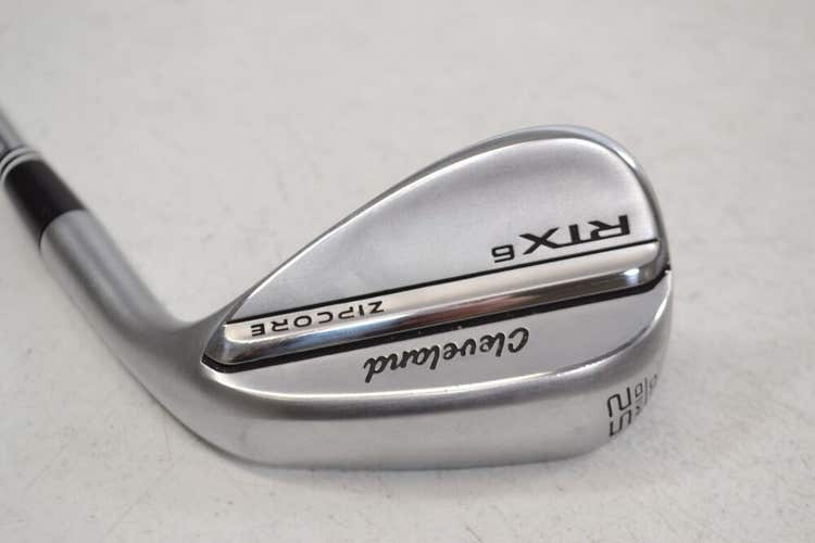 Cleveland RTX-6 Zipcore Tour Satin 52*-10 Wedge Right DG Spinner Steel # 176428