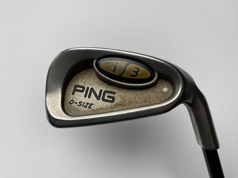 Ping i3 Oversize Single 6 Iron White Dot 3* Up Aldila 350 Series Senior RH