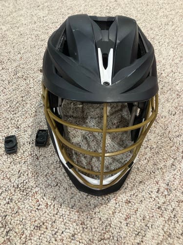 Used Black XRS Pro Helmet w/ Magnetic Clips