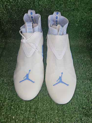 Nike Air Jordan Alpha Menace 3 UNC PE Football Cleats Size 13.5