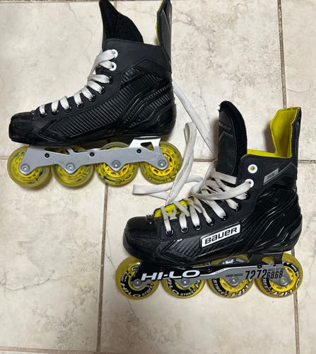 Bauer RS Inline Hockey Skates-Junior-Size 5