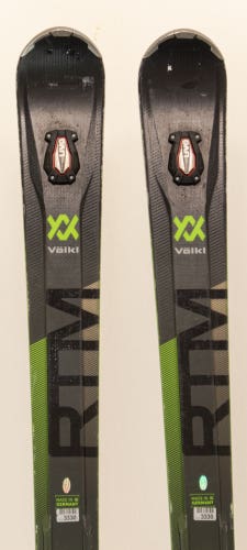 Used 2019 Volkl RTM 84 Skis With Bindings, Size: 172 (241227)