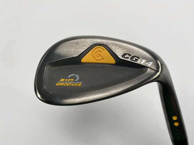 Cleveland CG14 Gunmetal Sand Wedge 54* 12 Bounce Traction Wedge Steel Mens RH