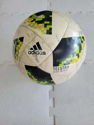 Used Adidas Telstar 18 Soccer Ball 5 Soccer Balls