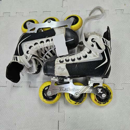 Used Alkali Rpd Lite Adj 7y-10y Adjustable Roller Hockey Skates