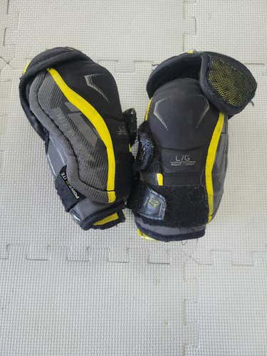 Used Bauer 1s Lg Hockey Elbow Pads