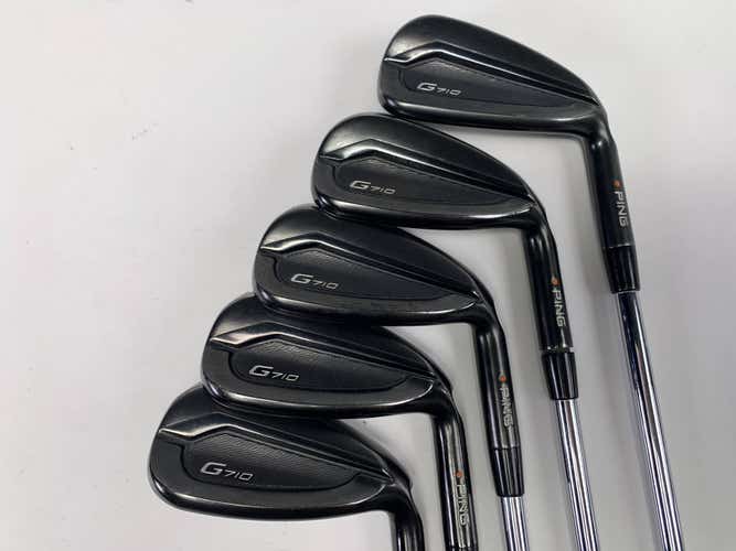 Ping G710 Iron Set 7-PW+UW 2* Flat True Temper XP 95 R300 Regular RH