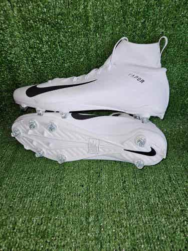Nike Vapor Untouchable Pro 3 'White' Football Cleats Size 15