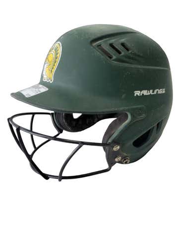 Used Rawlings 6 7 8 - 7 5 8 Helmet With Mask One Size Baseball And Softball Helmets