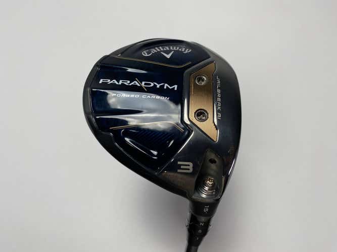 Callaway Paradym 3 Fairway Wood 15* HZRDUS 5.5 Dual Torsional Design Regular RH