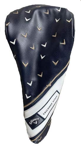 Callaway Paradym Staff Model Driver Headcover (Navy/White/Gold) 2023  NEW