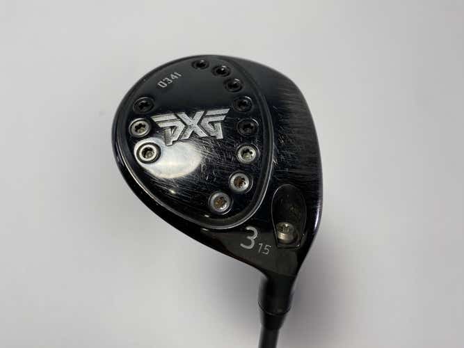 PXG 341 3 Fairway Wood 15* Fujikura Pro 73g Stiff Graphite Mens RH