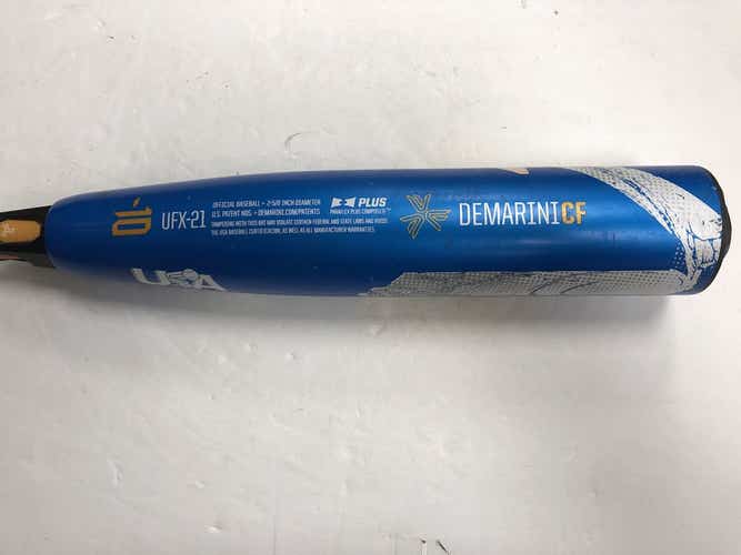 Used Demarini Cf Ufx-21 30" -10 Drop Usa 2 5 8 Barrel Bats