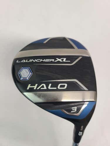 Used Cleveland Launcher Xl Halo 3 Wood Uniflex Graphite Shaft Fairway Woods