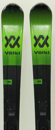 Used 2019 Volkl Deacon Wideride 79 Skis With Bindings, Size: 163 (241223)