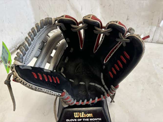 Used 44 Pro Signature Series Personalized 11 3 4" Leather Baseball Fielders Glove