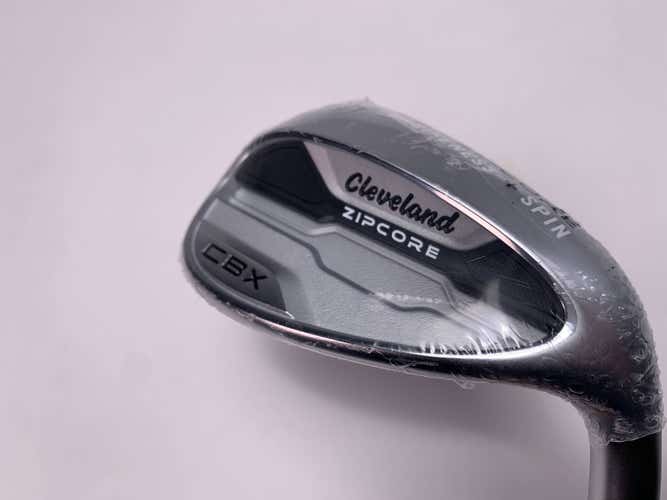 Cleveland CBX Zipcore Lob Wedge 58* 10 Catalyst Black Spinner 80g Wedge RH NEW