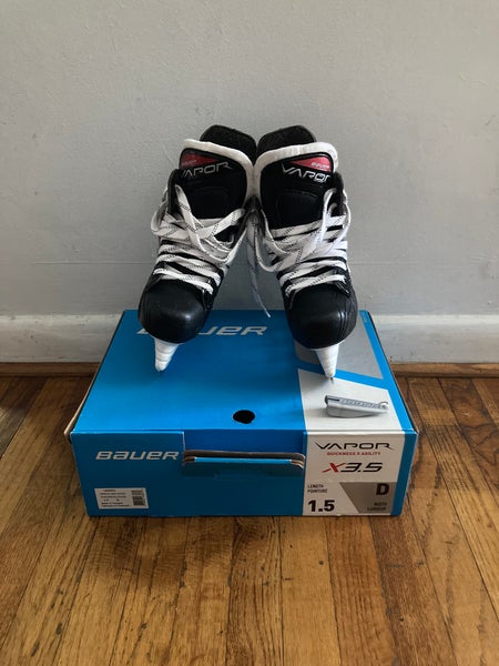 Used Junior Bauer Vapor X3.5 Hockey Skates