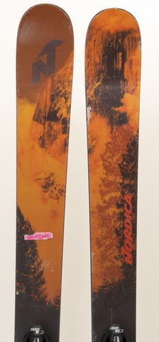 Used 2020 Nordica Soulrider 97 Skis With Bindings, Size: 185 (241216)