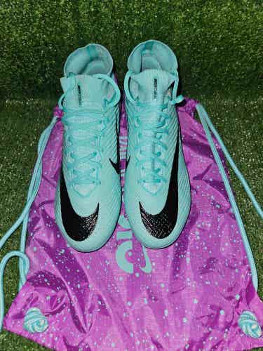 Nike Mercurial Superfly 9 Elite 'Hyper Turquoise' Soccer Cleats Size 10.5