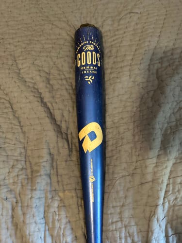 Used 2021 DeMarini BBCOR Certified Alloy 30 oz 33" The Goods One Piece Bat