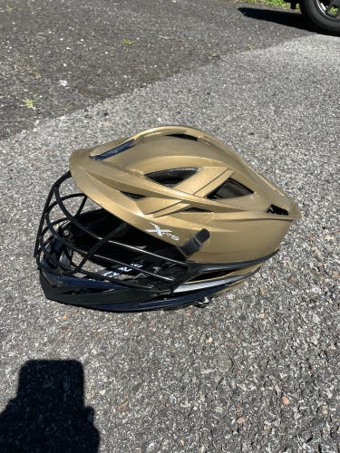 Cascade XRS Lacrosse Helmet - Gold Helmet (Retail: $399)