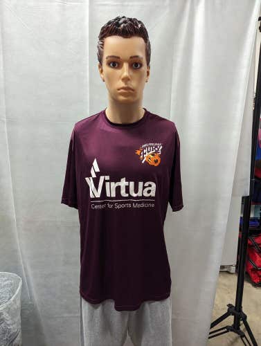 Rare Philadelphia Fury Warm Up Shirt M NISA