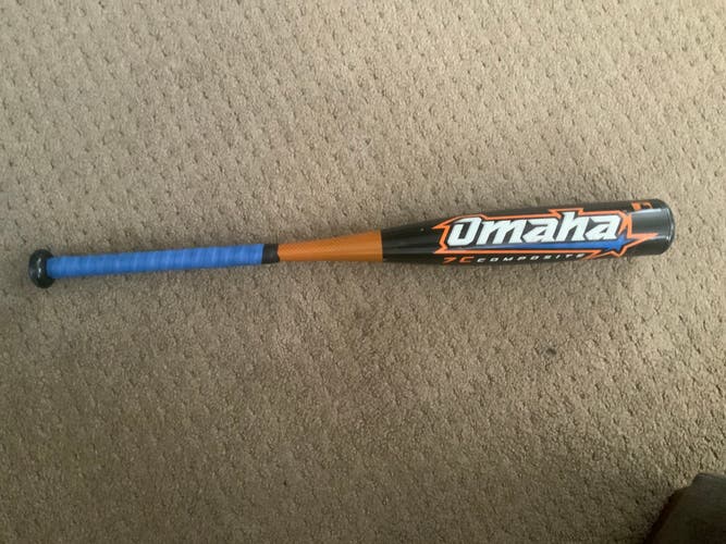 Used Louisville Slugger Omaha Bat (-8) 22 oz 30"