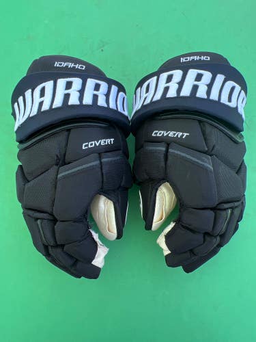 Used Senior Warrior Covert Pro Gloves 13" Pro Stock (Idaho Steelheads)