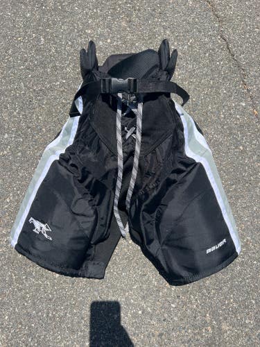 New Senior Medium Bauer Custom Pro Providence Hockey Pants Pro Stock