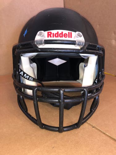 USED RIDDELL SPEED ADULT HELMET - MEDIUM - FLAT BLACK