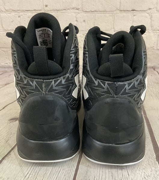 Under Armour TB BGS Clutchfit Drive Youth Basketball Shoes Black