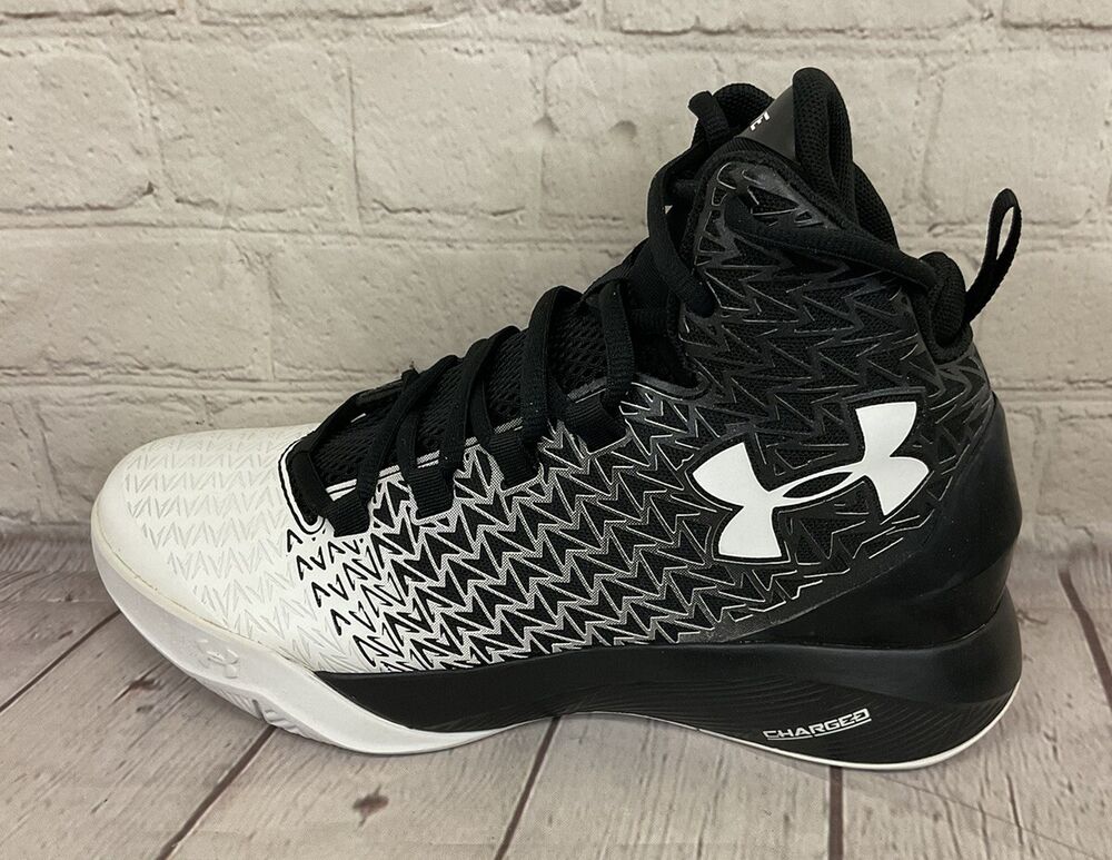 black and white youth basketball shoes