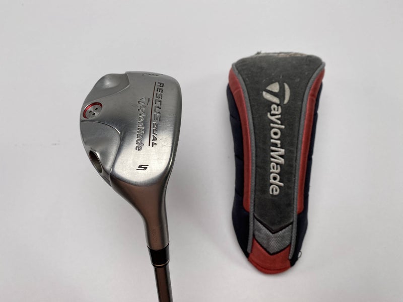 Taylormade Rescue Dual 5 Hybrid 25* 65g Regular Graphite Mens RH HC