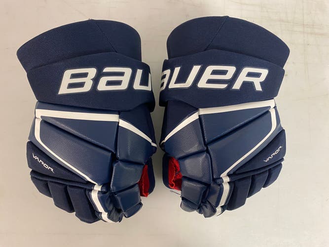 Bauer Vapor 3X Pro Stock 15” Hockey Gloves Navy Blue 62804