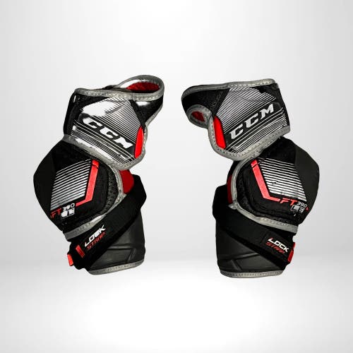 Used Junior Large CCM JetSpeed FT390 LE Elbow Pads