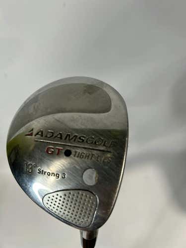 Used Adams Golf Gt Tight Lies 3 Wood Stiff Flex Steel Shaft Fairway Woods