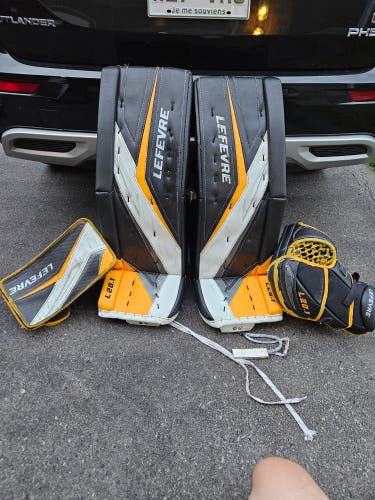 Used 33" True L20.1 Regular Goalie Full Set Pro Stock