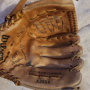 Wilson A2654 Tom Glavine Signature Edition Baseball Glove 11.5" Top Grade Cowhide