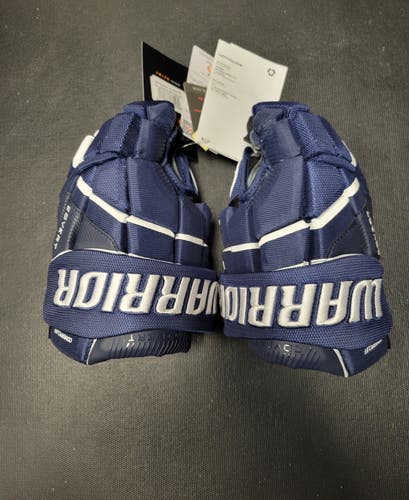 New Warrior Covert QR6 Gloves Junior 10" Navy Blue